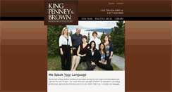 Desktop Screenshot of kingpenneybrown.com